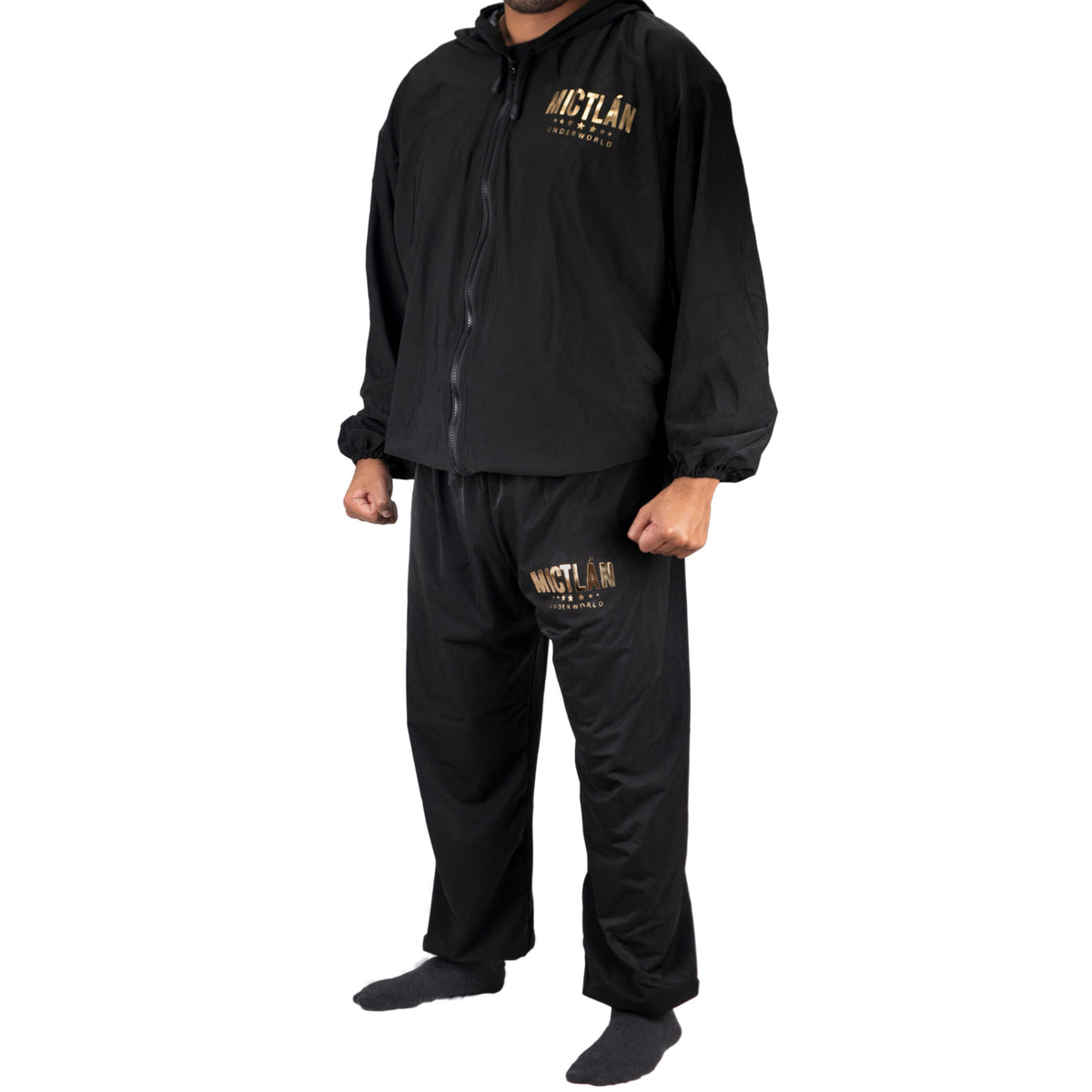 Traje Sauna Para Sudar, Hombre, Sudadera Y Pantalón.